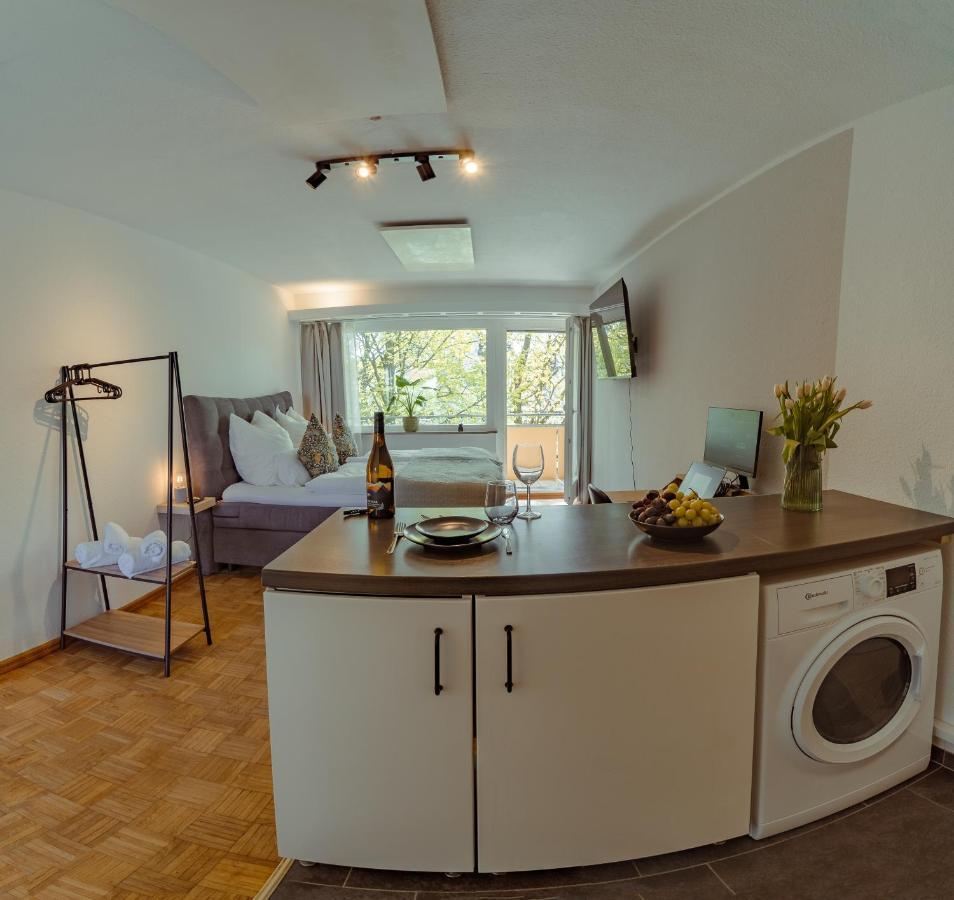 Studio Apartment Mit Parkplatz Oberesslingen Kültér fotó