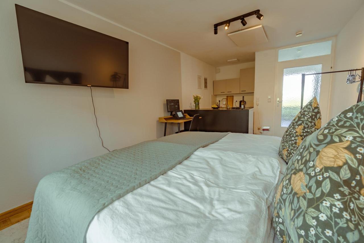 Studio Apartment Mit Parkplatz Oberesslingen Kültér fotó